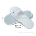 Non Woven Disposable Hotel Slippers Open Toe Type , 3 mm Ev